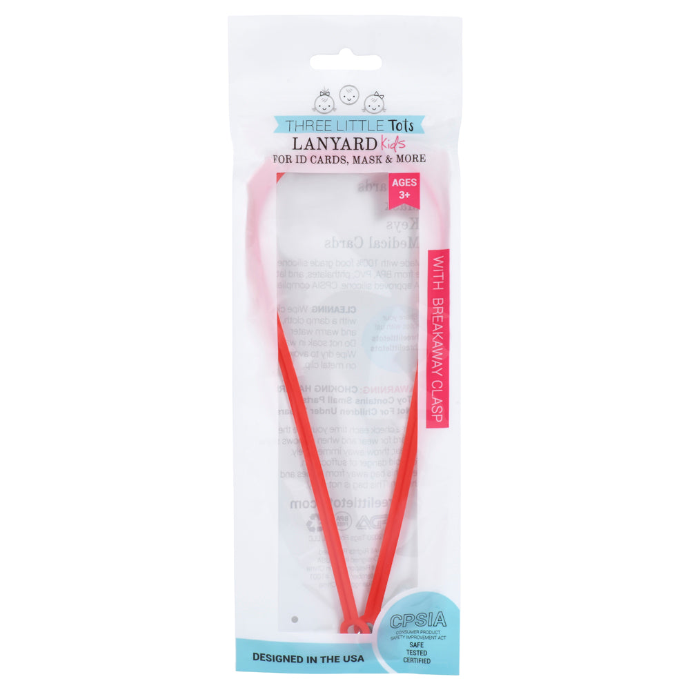 Silicone Lanyard for Kids – Safety Breakaway Lanyard for Mask and more
