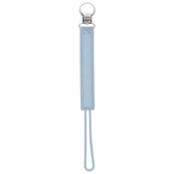 Durable 100% silicone pacifier clips with secure stainless steel clasp keep baby essentials off the ground and always accessible.