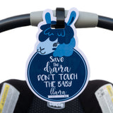 Politely keep admirers at a distance with these cute, effective signs for your precious baby.