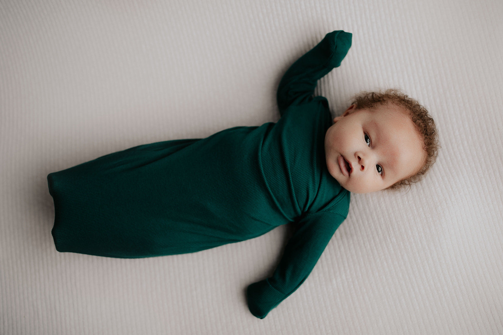 Experience unmatched comfort with our stretchy, handpicked fabric baby gowns, perfect for newborns 5-15 lbs.