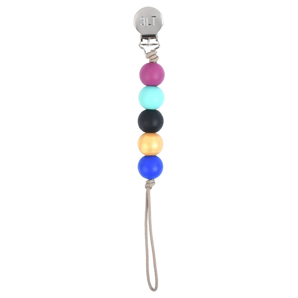 CPSIA certified silicone pacifier clips, handmade in Mount Vernon, IN. Safe for your Disney trip and beyond.