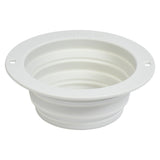 Easy-clean silicone bowls perfect for travel; collapsible to save space and prevent snack-time messes.