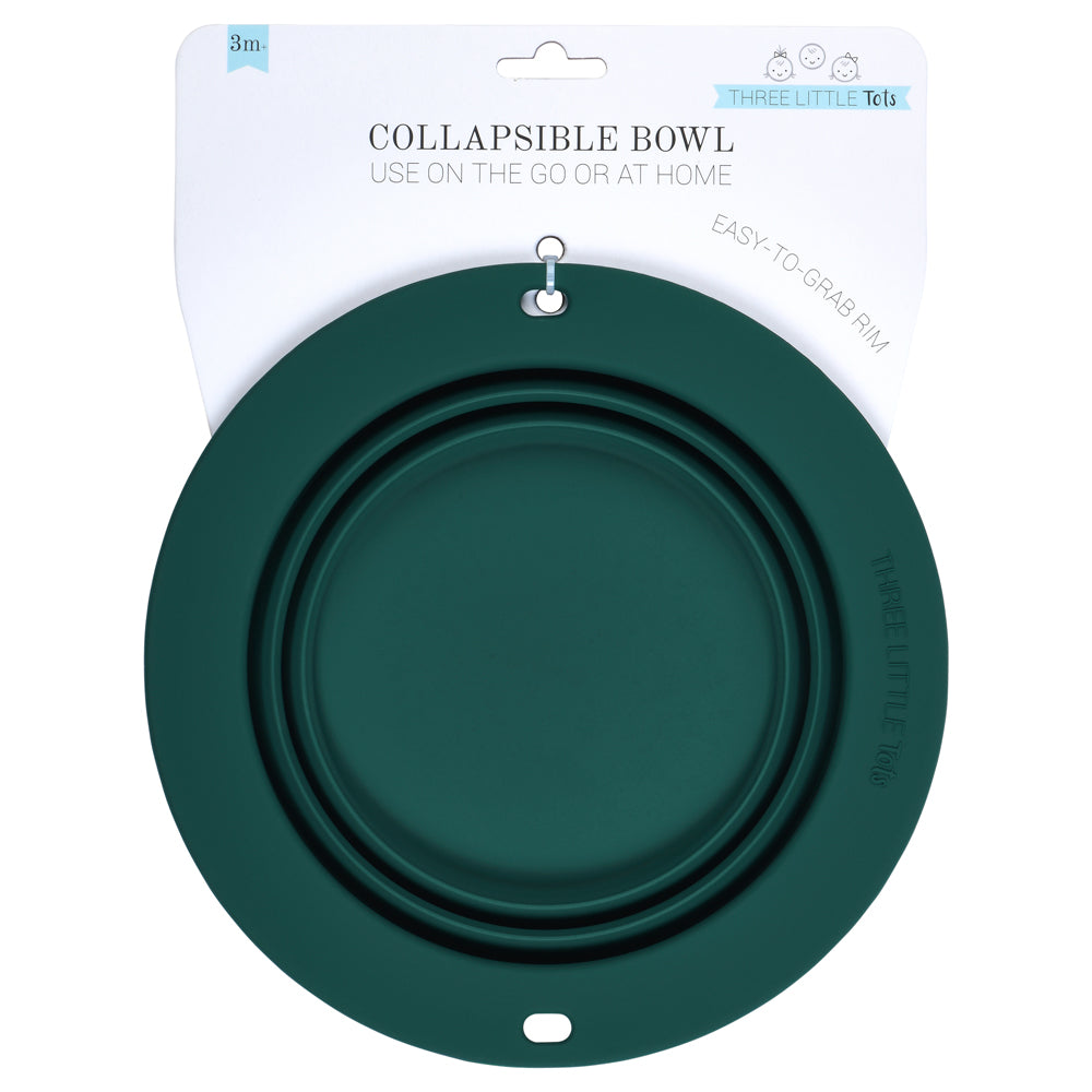 Silicone bowls designed for busy moms, collapsible for easy travel, and perfect for mess-free mealtime.