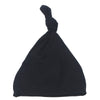 Ribbed Black Hat