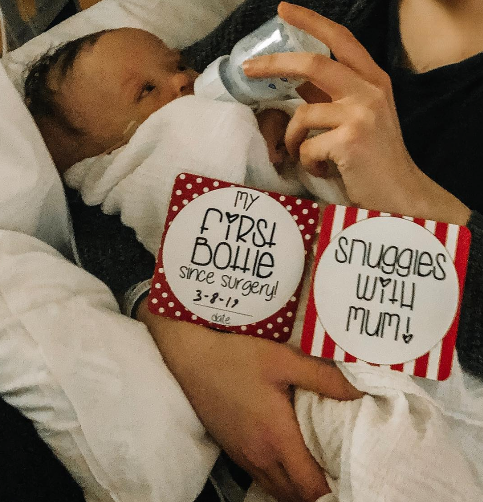 Designed after a heart warrior, these safe-to-sanitize plastic cards help you remember every unique milestone.