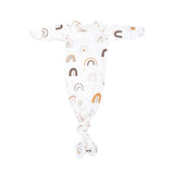 Trust in our modal knotted baby gowns, providing unparalleled comfort and ease for your rainbow baby's delicate skin.