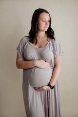 Say goodbye to old hospital gowns, hello to breathable, doctor-recommended labor and delivery comfort.