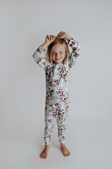 Signature comfy material and beautiful floral designs make these pajama sets a favorite for bedtime or lounging.