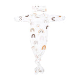 Trust in our modal knotted baby gowns, providing unparalleled comfort and ease for your rainbow baby's delicate skin.