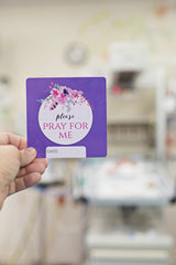 NICU photo milestone cards that you are able to wipe clean and draw on.