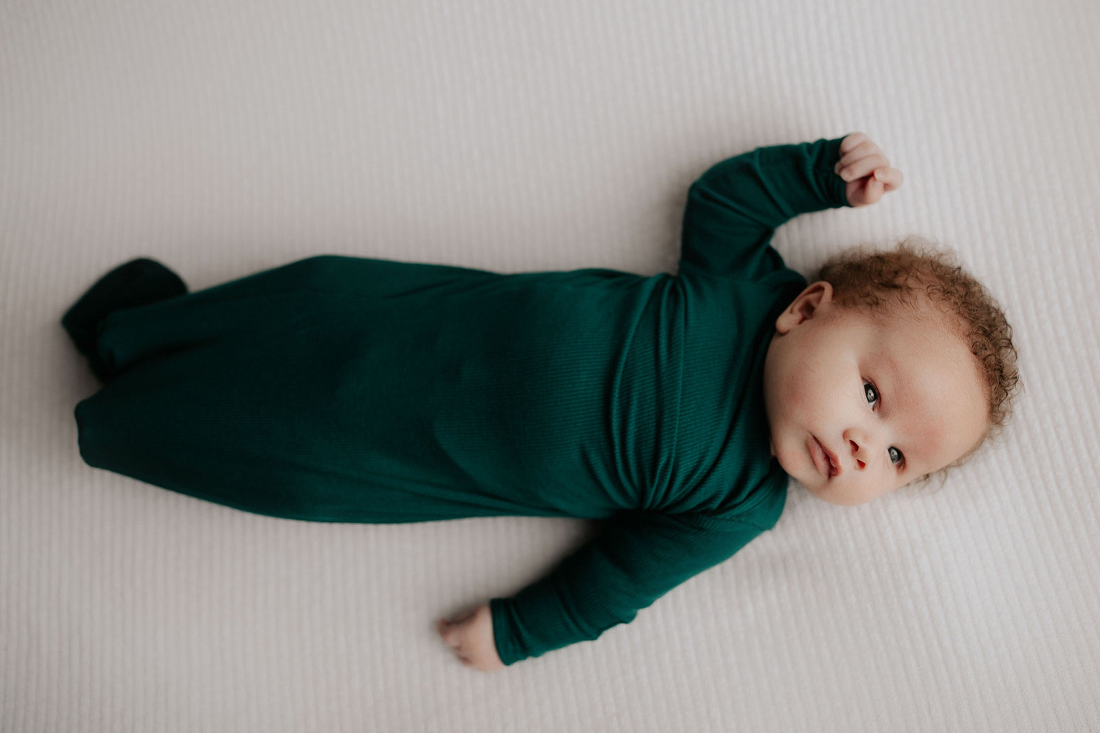 Ultra-soft baby gowns with tie bottoms for easy nighttime changes and pull-down tabs for effortless dressing. Perfect for a Christmas baby