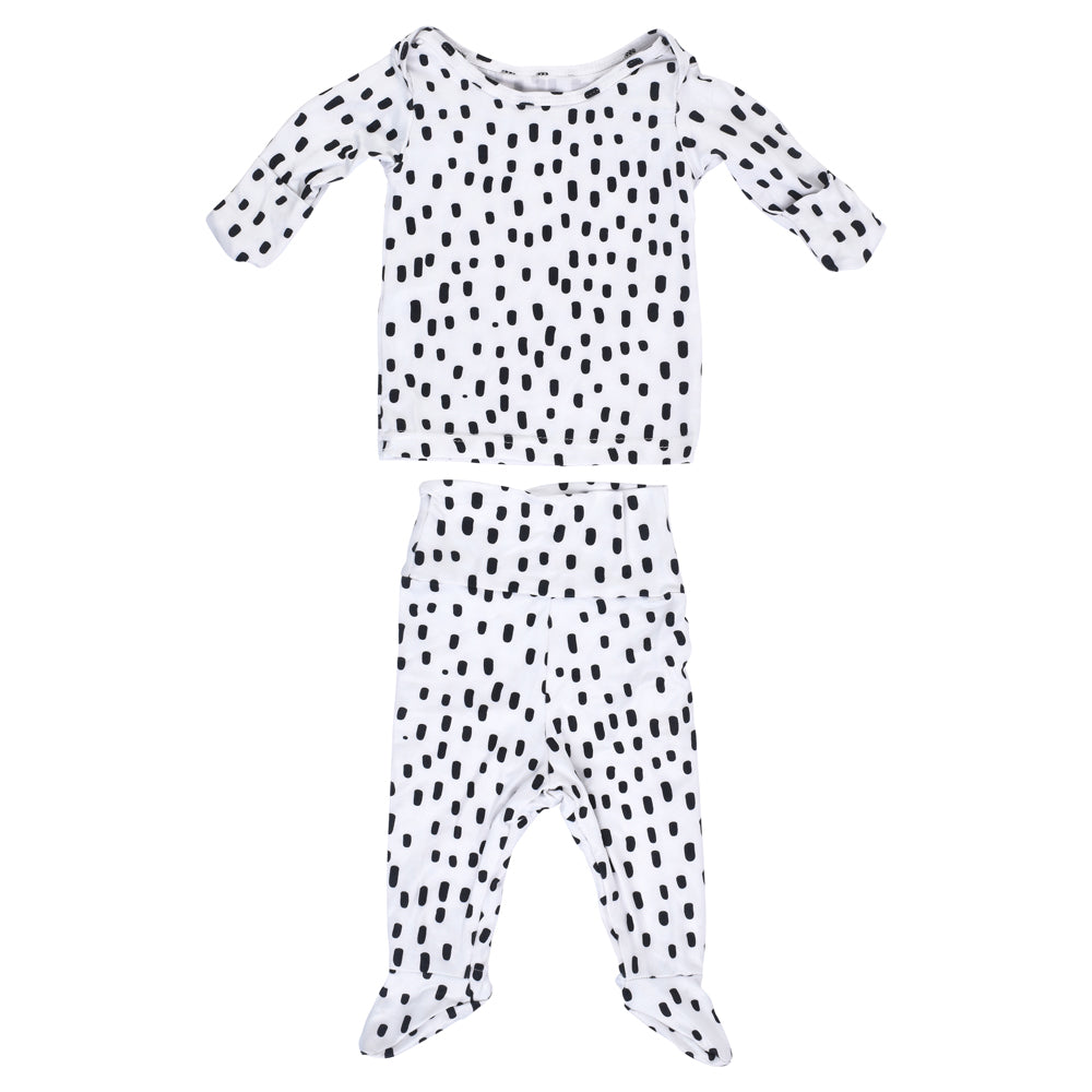 Toddler and big kid jammies in matching prints and solids, designed for comfy bedtime or lounging all day.