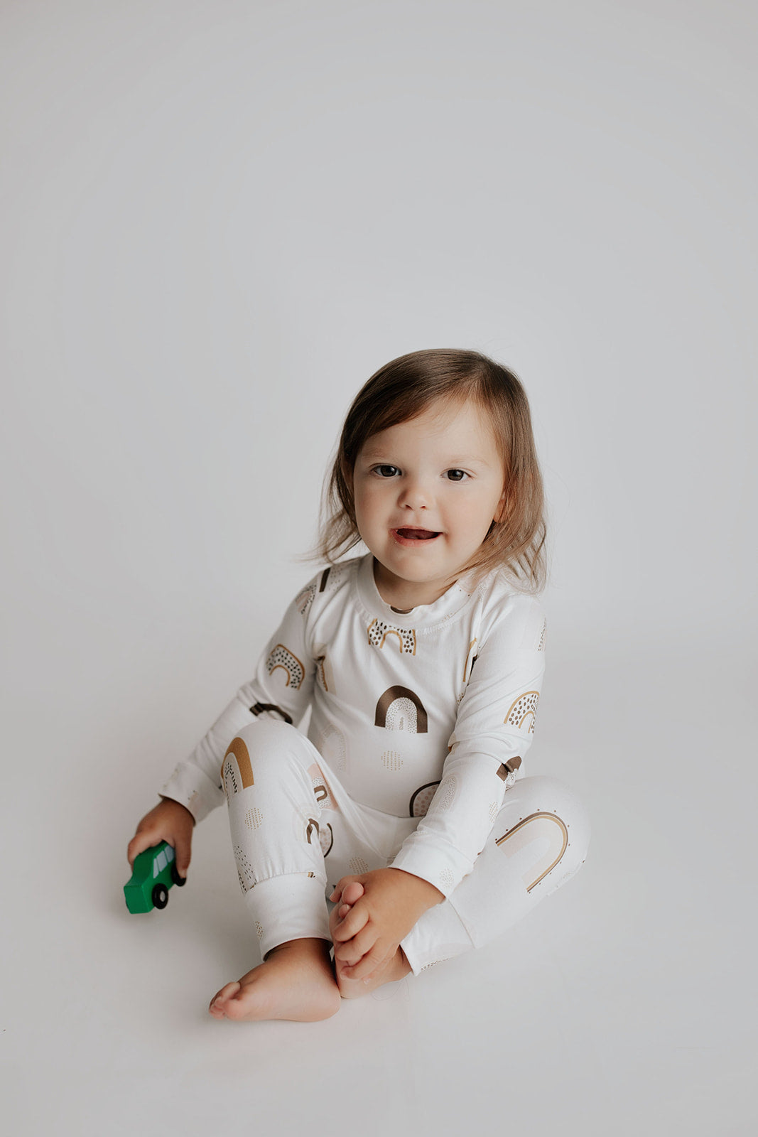 Three Little Tots Rainbow Jammies, fourth additional photo