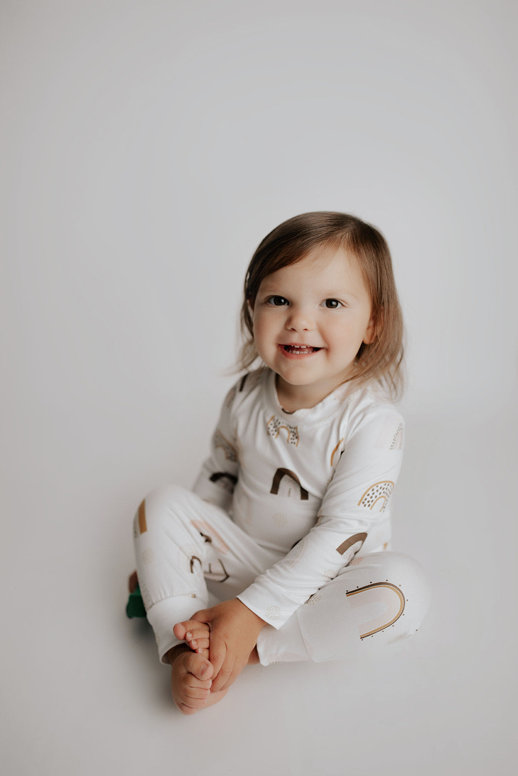 Three Little Tots Rainbow Jammies, fifth additional photo
