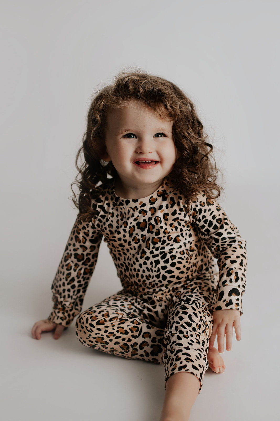 Three Little Tots Leopard Jammies, extra product detail