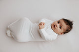 White Knotted Gowns