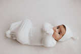 White Knotted Gowns