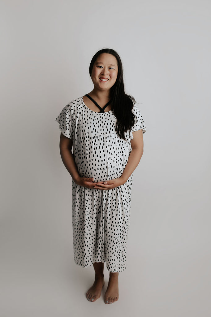 Dot Mommy Gown