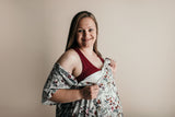 Floral Mommy Labor and Delivery Nursing Hospital Gown