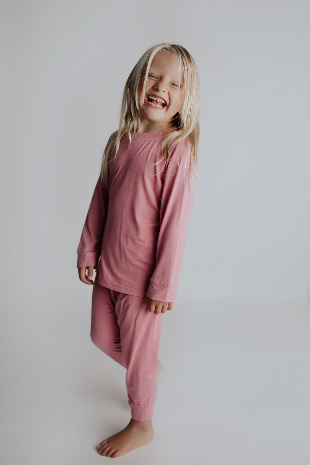 Three Little Tots Rose Jammies, another angle