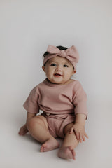 Rose Waffle Headband