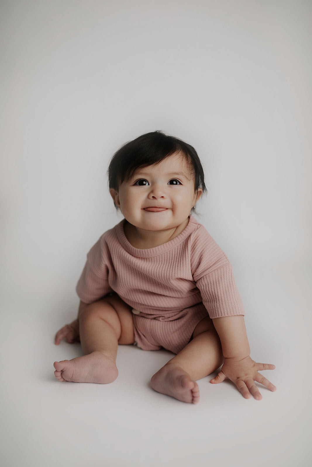 Three Little Tots Rose Summer Waffle Top and Bottom Set, supplementary photo