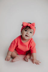 Hot Pink Waffle Headband