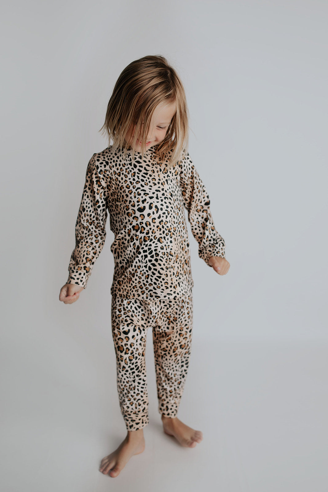 Three Little Tots Leopard Jammies, second additional photo