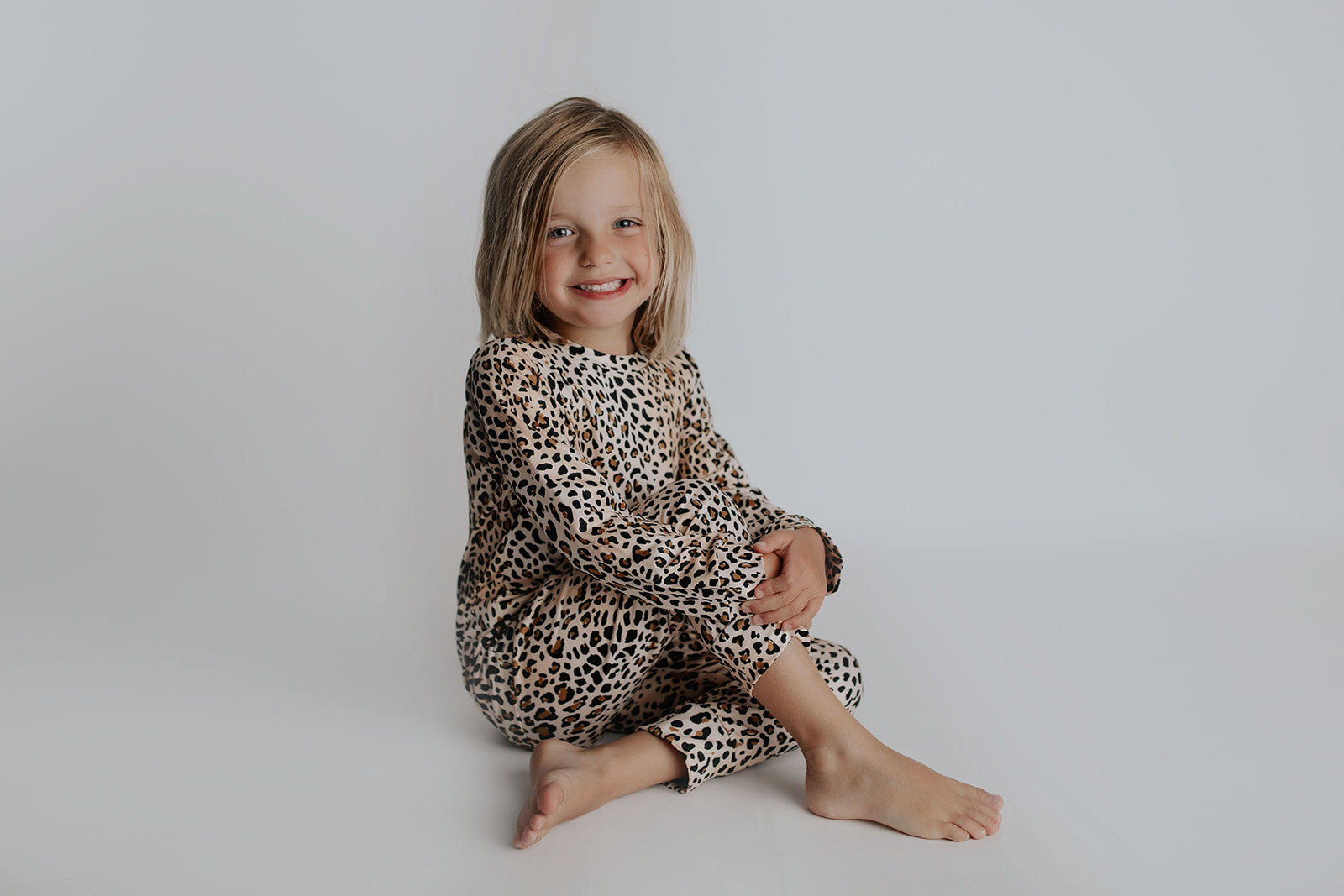 Three Little Tots Leopard Jammies, third additional photo