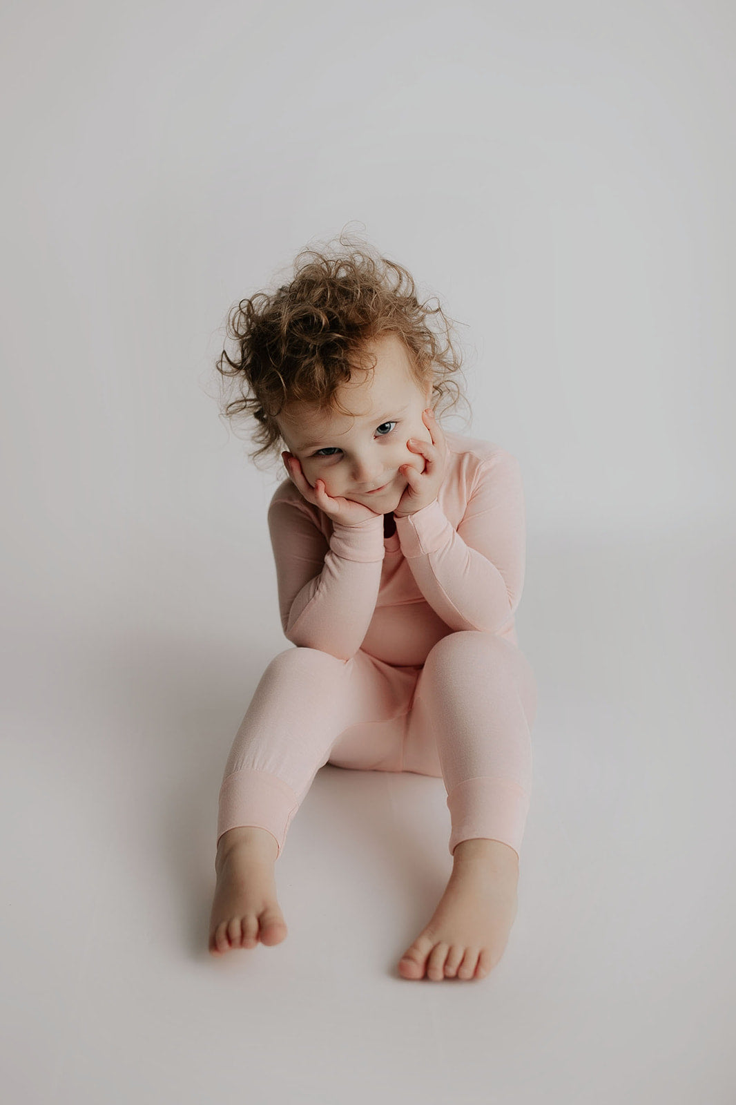 Three Little Tots Heavenly Pink Kids Pajamas, fourth additional photo