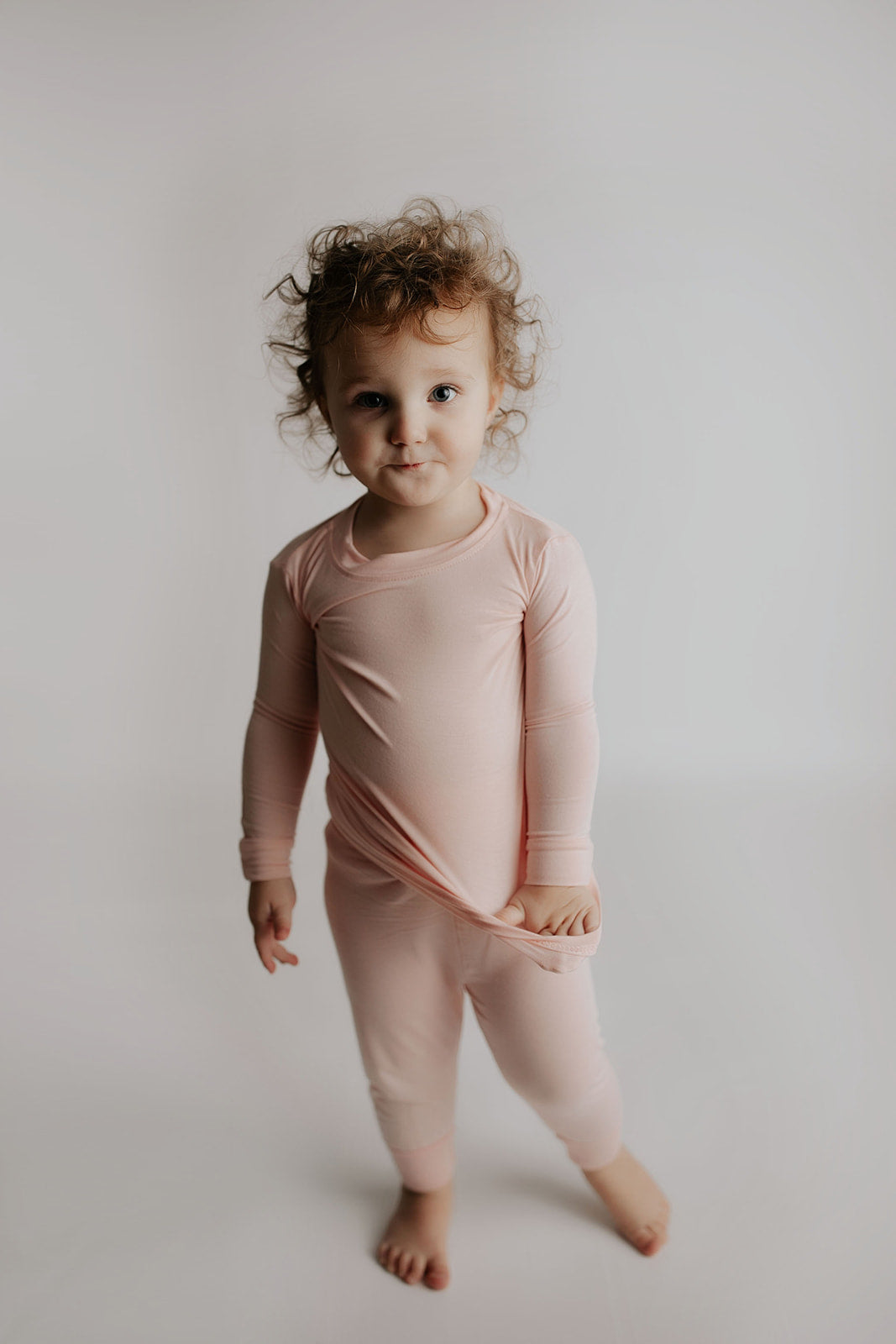 Three Little Tots Heavenly Pink Kids Pajamas, sixth additional photo