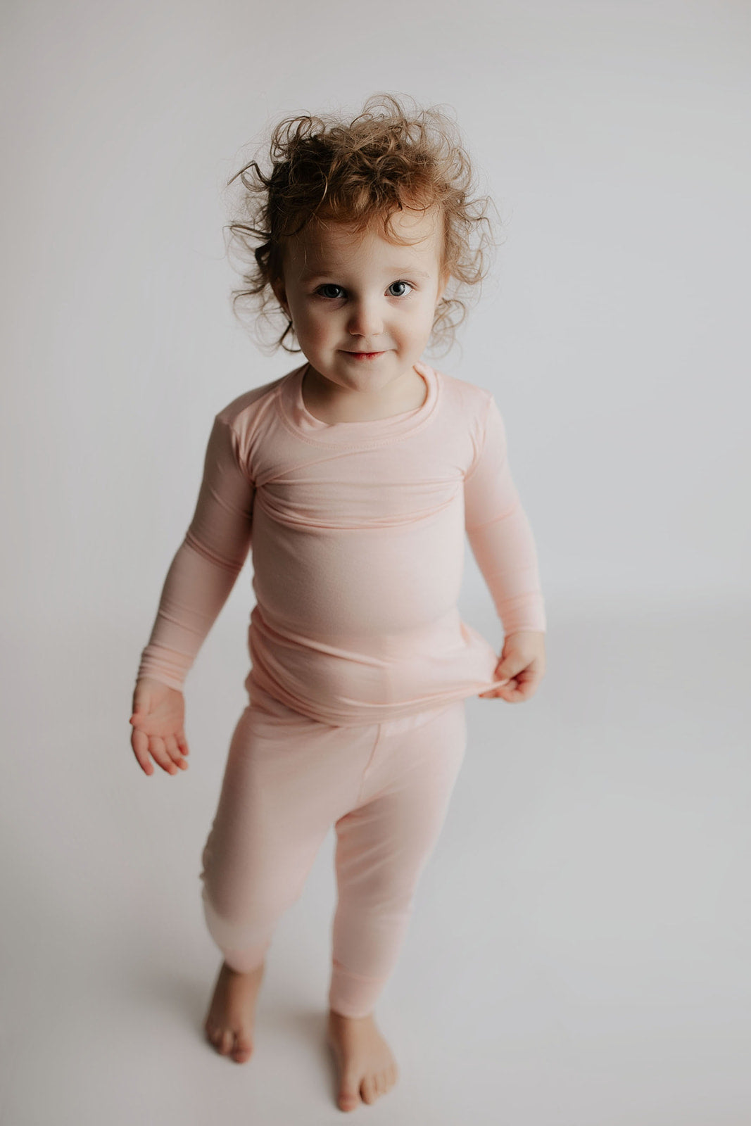 Three Little Tots Heavenly Pink Kids Pajamas, seventh additional photo