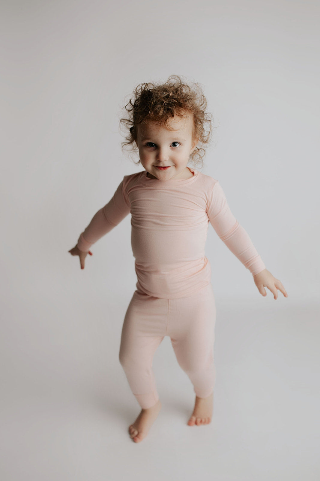 Three Little Tots Heavenly Pink Kids Pajamas, eighth additional photo