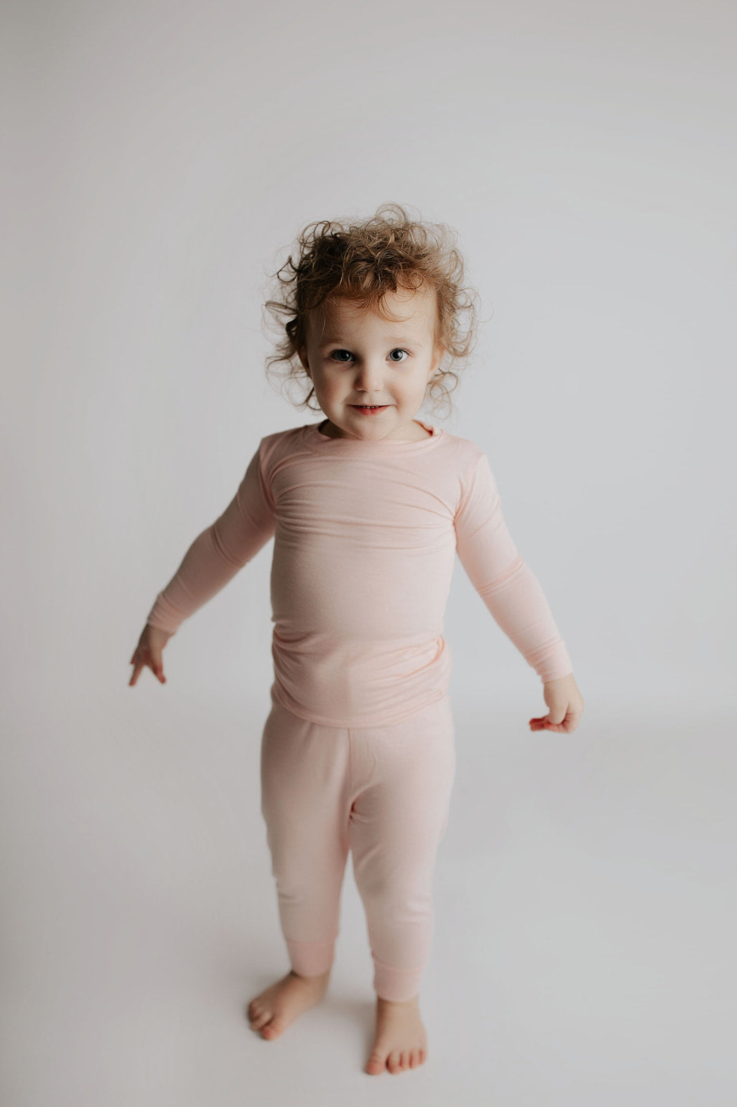 Three Little Tots Heavenly Pink Kids Pajamas, ninth additional photo