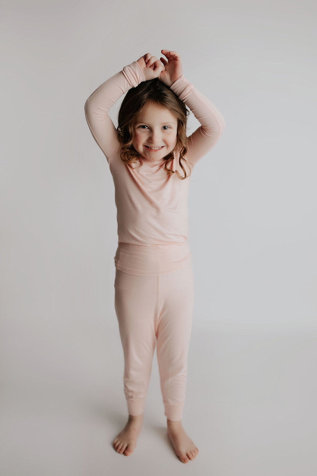 Three Little Tots Heavenly Pink Kids Pajamas, tenth additional photo