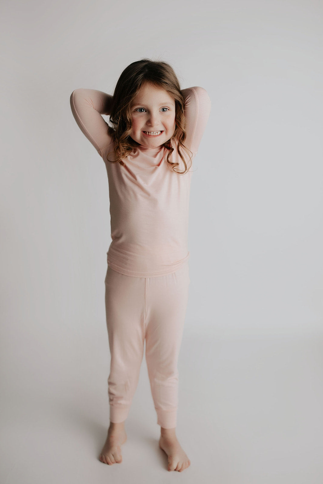 Three Little Tots Heavenly Pink Kids Pajamas, additional product photo