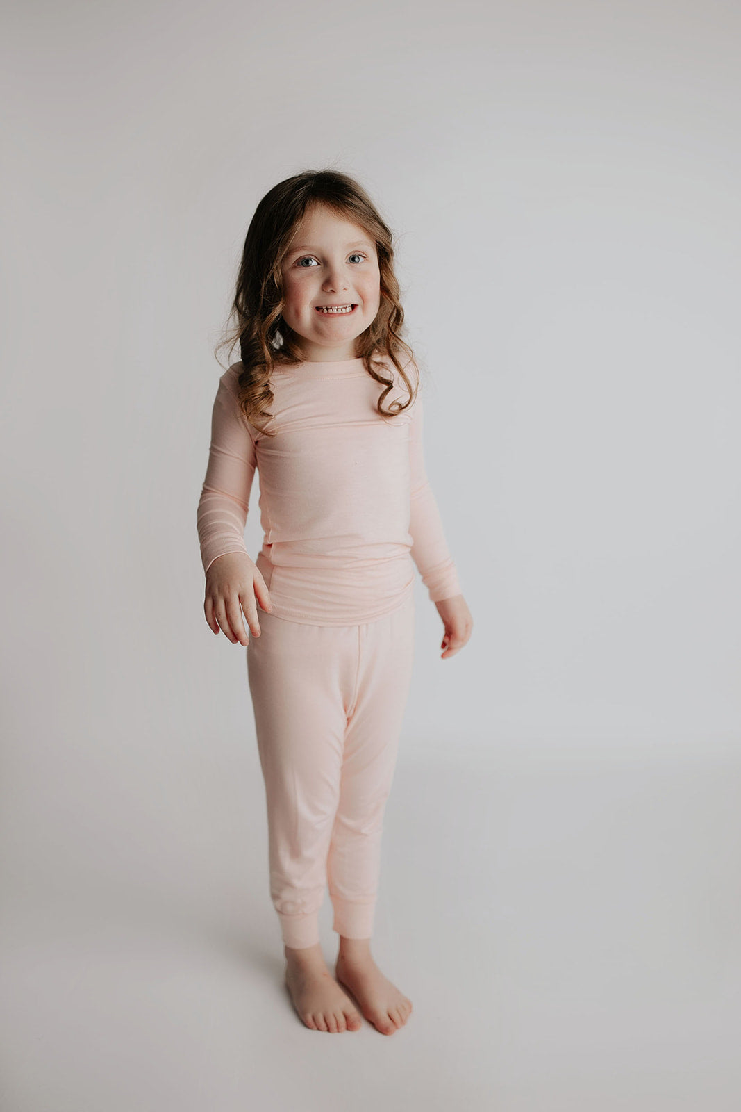 Three Little Tots Heavenly Pink Kids Pajamas, additional product photo