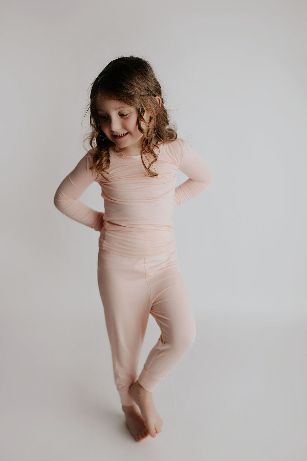 Three Little Tots Heavenly Pink Kids Pajamas, additional product photo