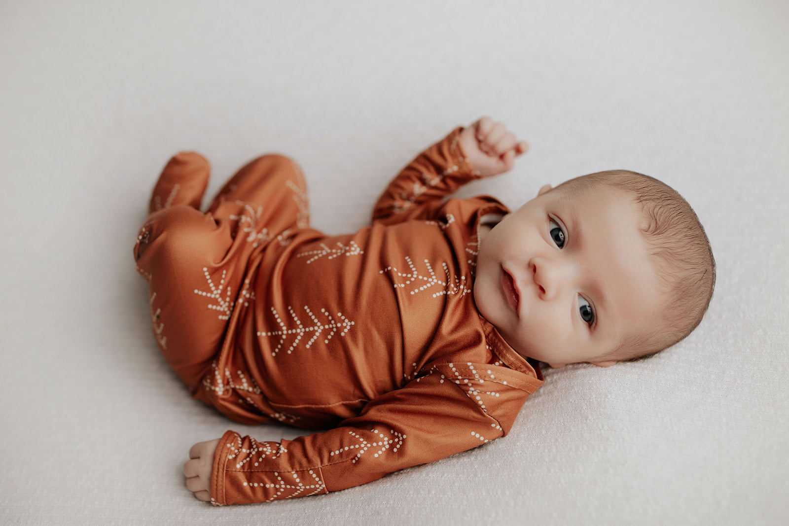 Three Little Tots Winter Pine Tree Jammies, extra product detail