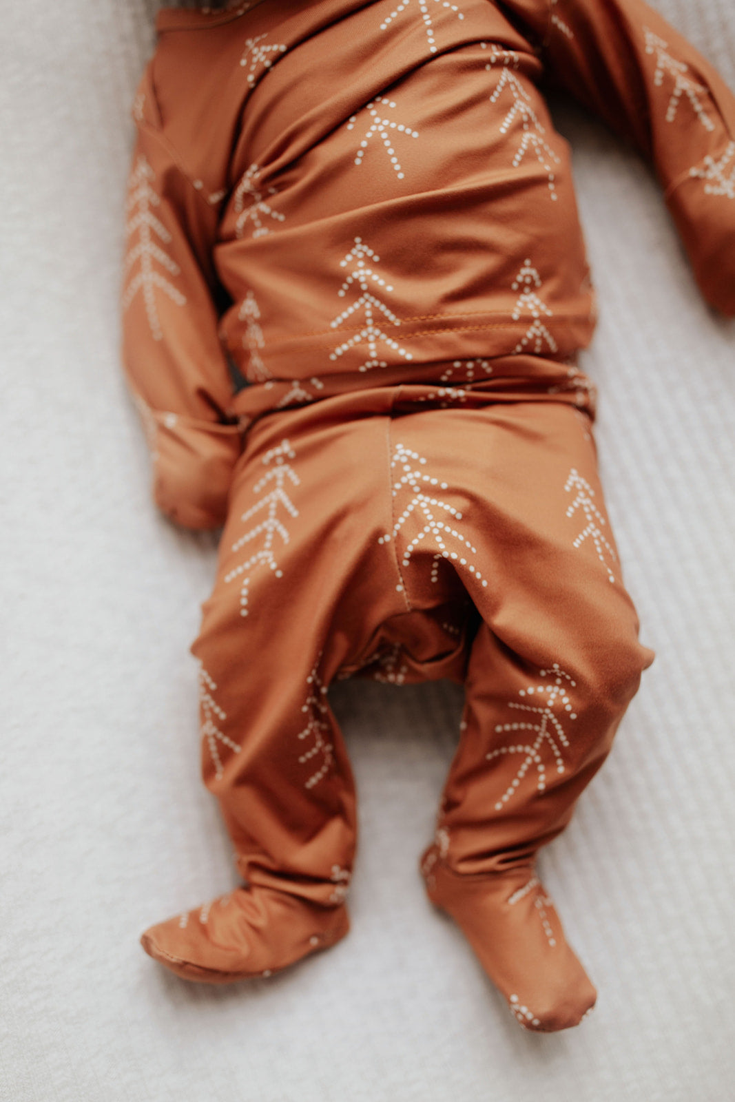Three Little Tots Winter Pine Tree Jammies, third additional photo