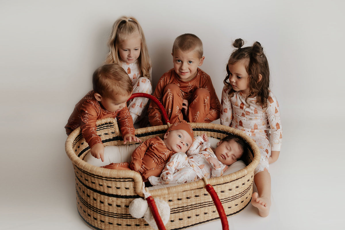 Three Little Tots Winter Pine Tree Jammies, ninth additional photo