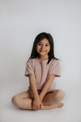 Rose Summer Waffle Top & Bottom Set
