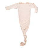 Sandy Ribbed Gown with Hat
