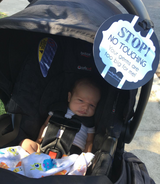 Perfect for new moms, these signs help maintain your baby's safety by discouraging unwanted contact.