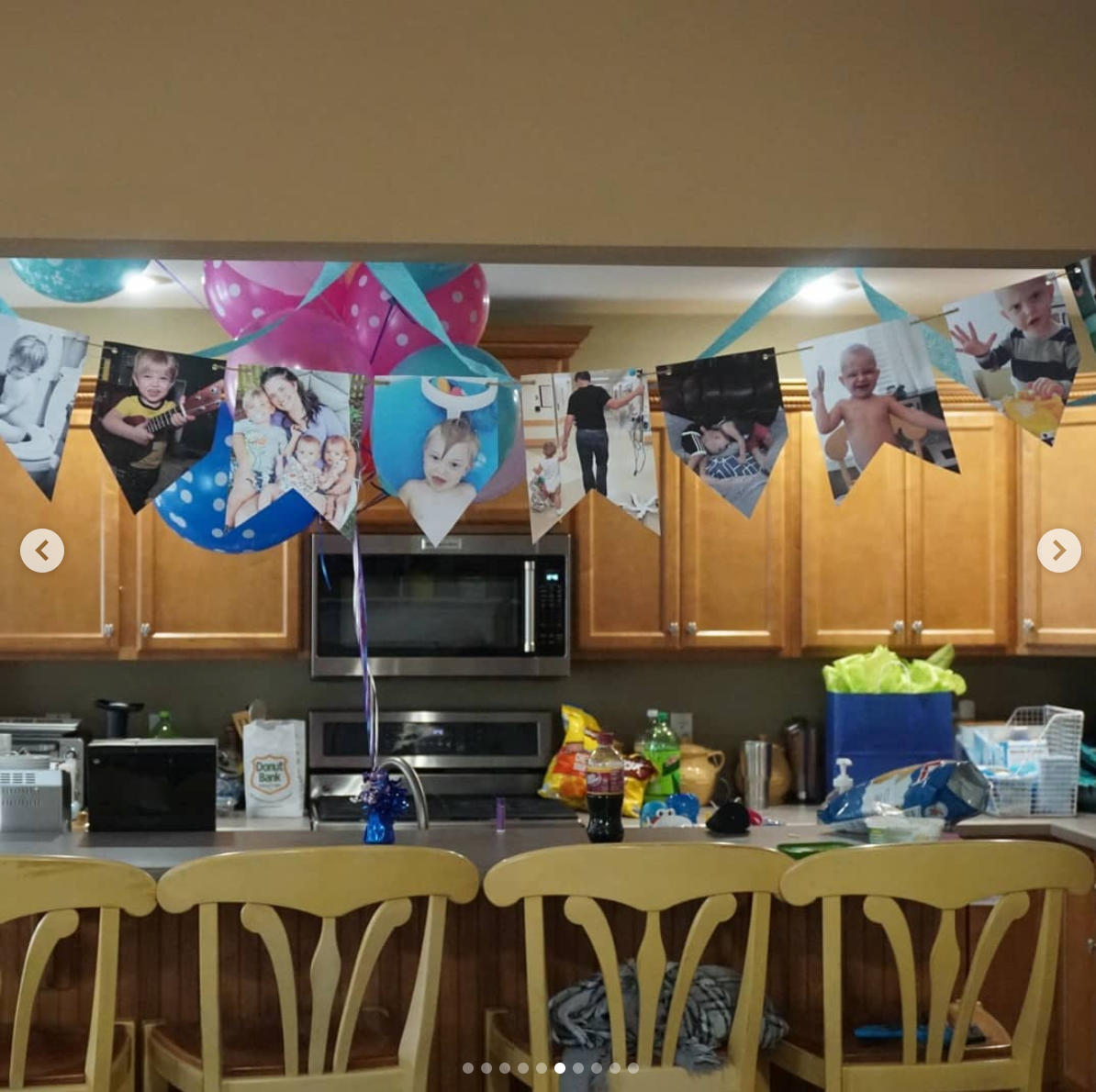 Photo Banner DIY Stencil