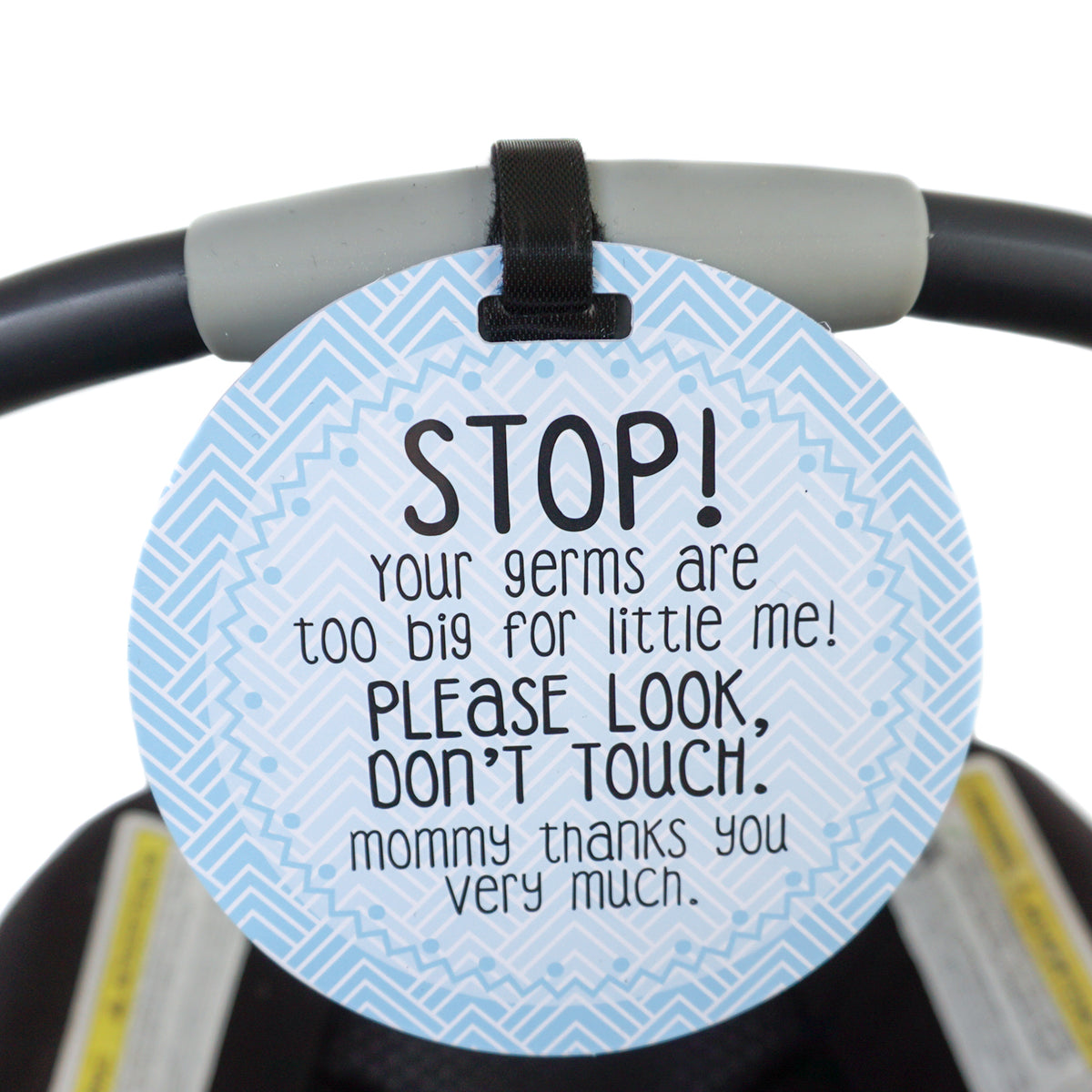 perfect baby shower gift no touching car seat signs that say don't touch the baby