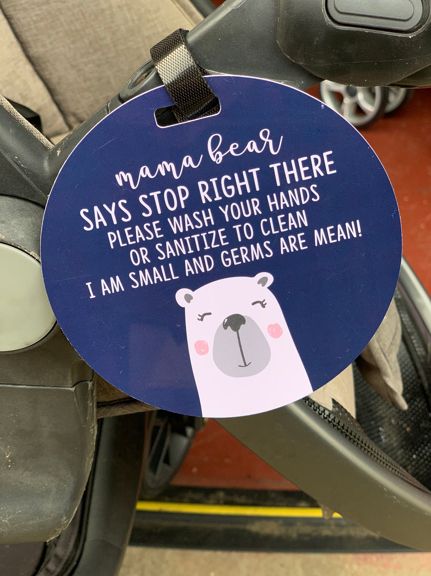 For when hands off my baby sounds too harsh—these cute signs say it for you!