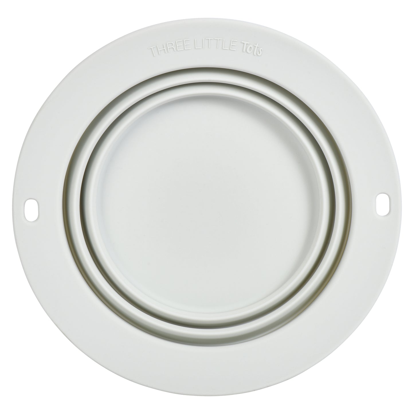 Travel-friendly silicone bowls designed for busy parents; collapsible and deep enough to prevent spills.