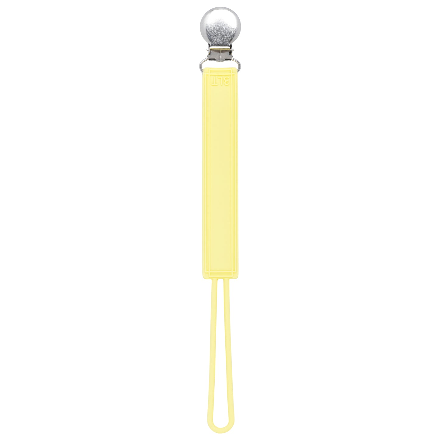 Versatile silicone pacifier clips keep pacifiers, teethers, and toys secure, clean, and within reach, ensuring peace of mind.