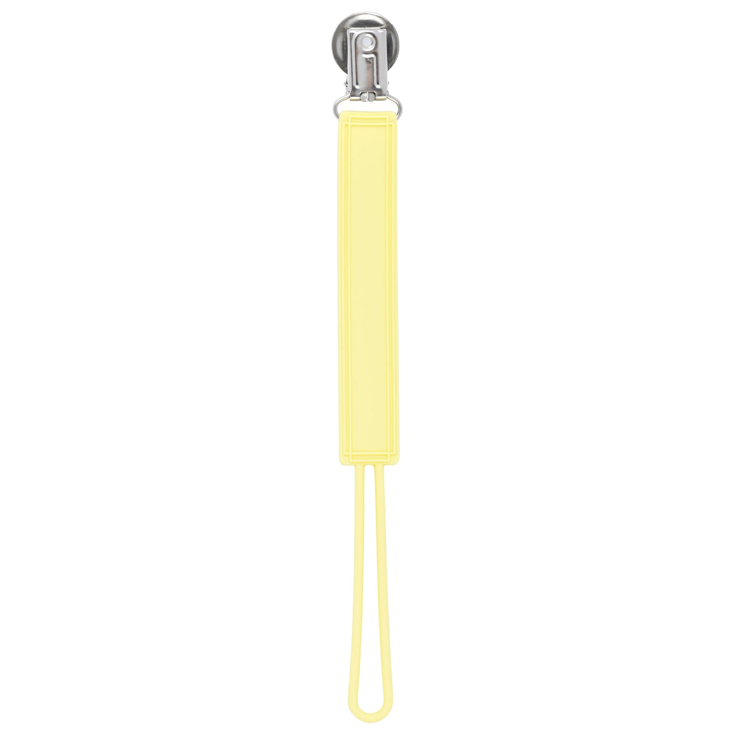 Versatile silicone pacifier clips keep pacifiers, teethers, and toys secure, clean, and within reach, ensuring peace of mind.